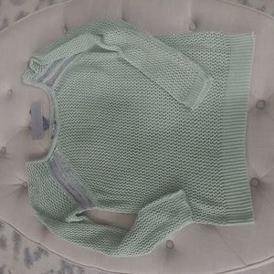 5/$25 Jennifer Lopez Kohls Sweater Fishnet Metallic XL